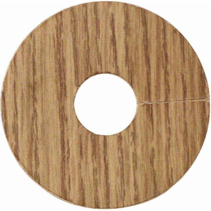 Laminate Flooring Pipe Covers English Oak Pack of 4