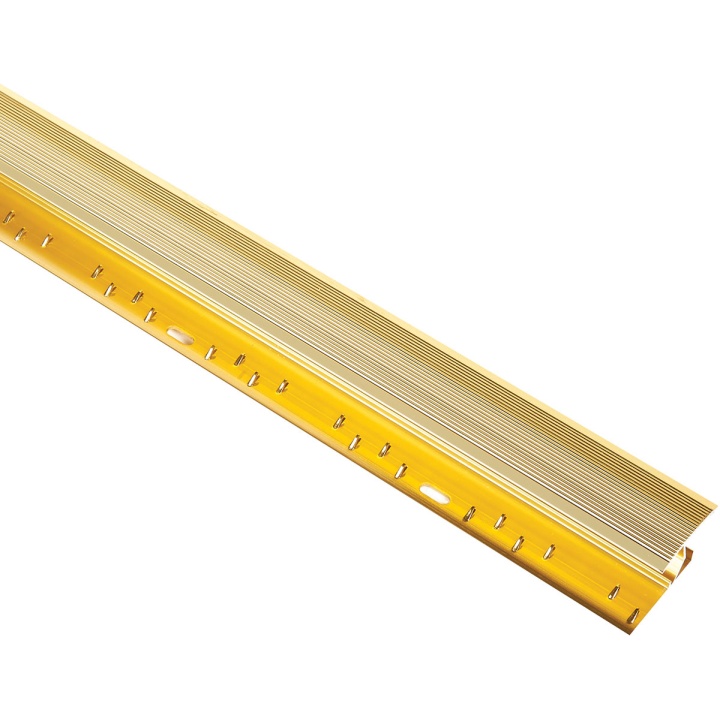 Threshold Strip Carpet To Hard Floor Gold Finish