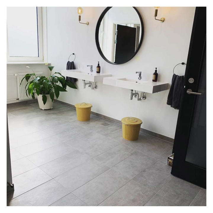 Grunge Matt Grey Porcelain Floor & Wall Tile 300 x 600mm