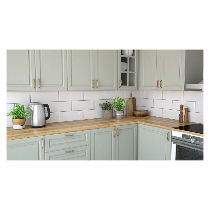 Form Glazed Winter White Ceramic Wall Tile 150 x 400mm