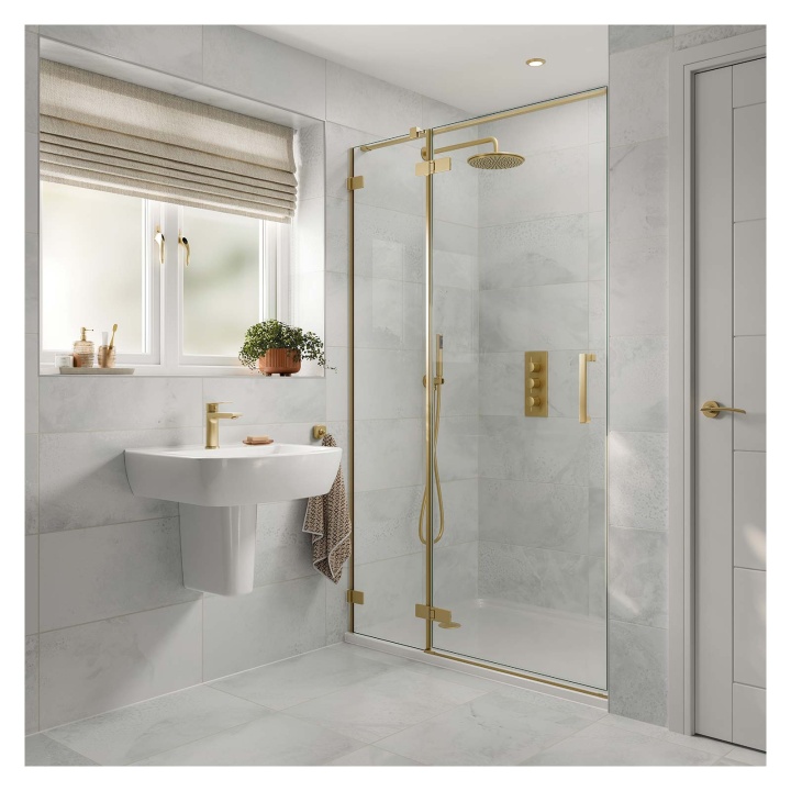 Kansas White Porcelain Floor & Wall Tile 300 x 600mm Selco