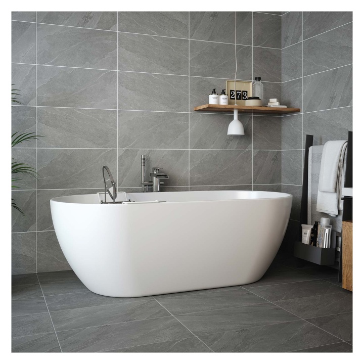 Nord Palladium Porcelain Floor & Wall Tile 297 x 597mm Selco