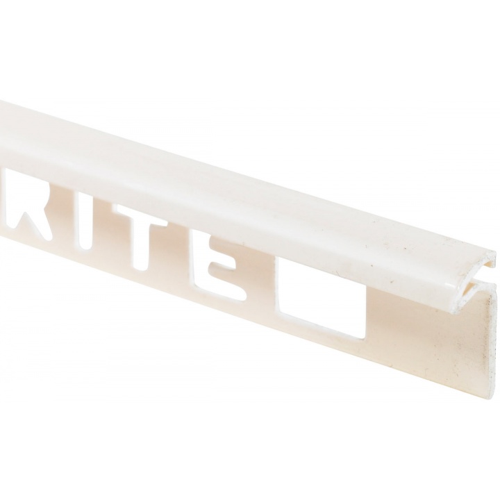 Soft Peach PVC Round Profile Tile Trim 7mm x 2.5m