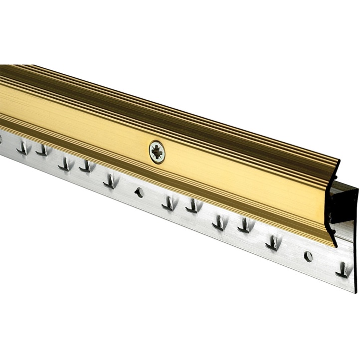 Carpet To Tile Threshold Strip Gold Finish 864mm