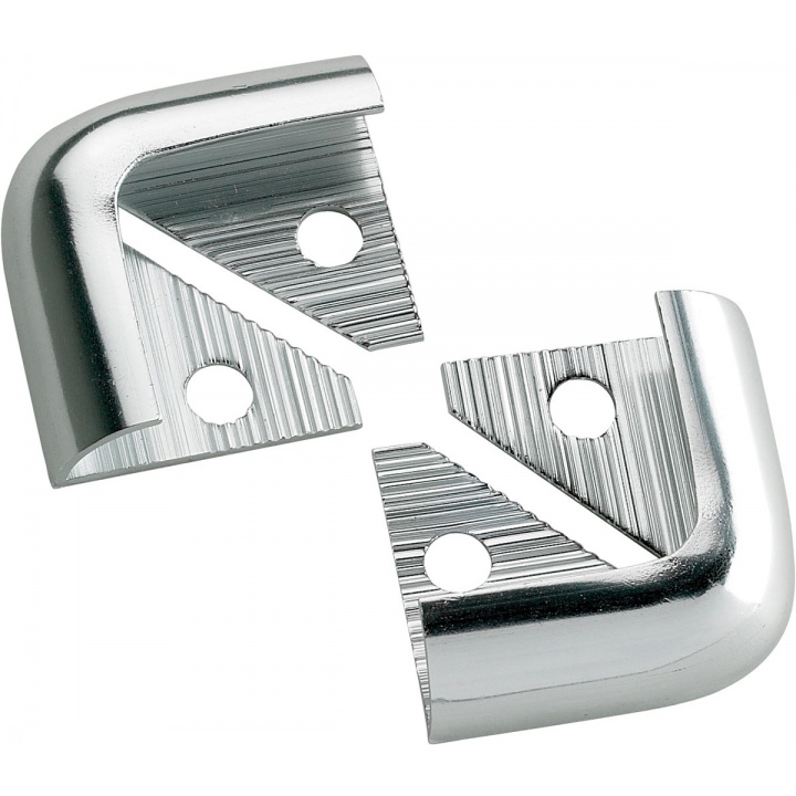 Tile Trim Corner Pieces Silver 8mm Pack of 2