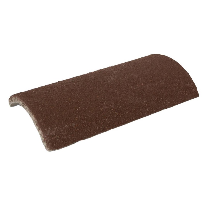 Redland Third Round Hip Tile Brown 450 x 233 x 70mm
