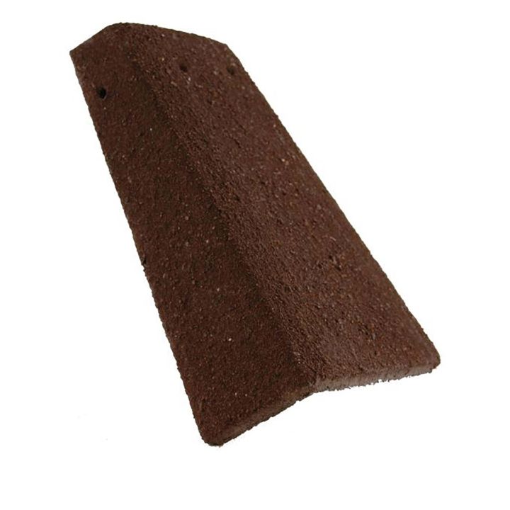 Redland Right Hand External Angle Tile Brown 265 x 165 x 83mm 