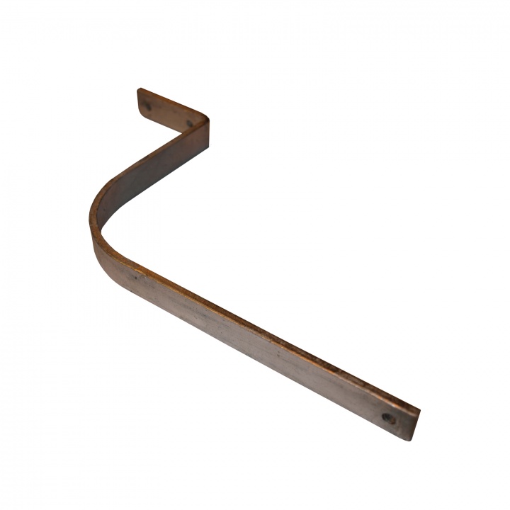 Galvanised Bracket Half Round 225mm