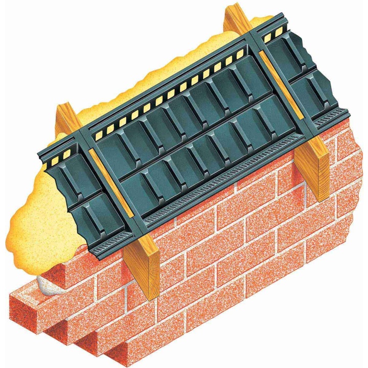 Roof Panel Vent with Flyscreen 600mm