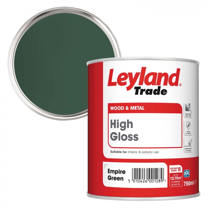 Leyland Trade High Gloss Empire Green 750ml