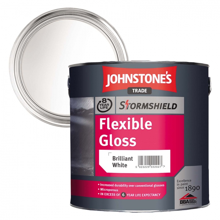 Stormshield Flexible Gloss Brilliant White 2.5ltr
