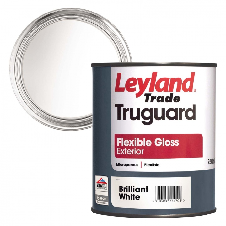 Leyland Truguard Flexible Exterior Gloss Brilliant White