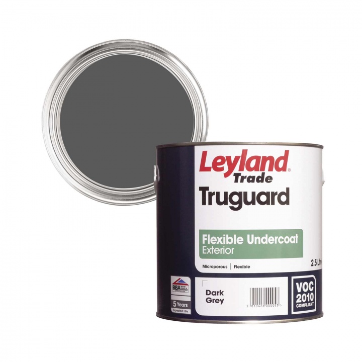 Leyland Truguard Flexible Exterior Undercoat Dark Grey 2.5ltr