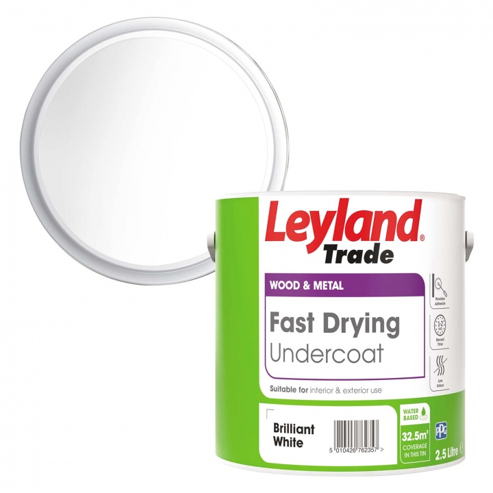 Leyland Trade Fast Dry Undercoat Brilliant White 2.5ltr