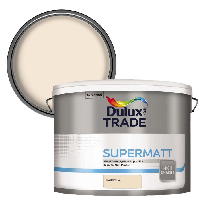 Dulux Trade Supermatt Emulsion Magnolia 10L
