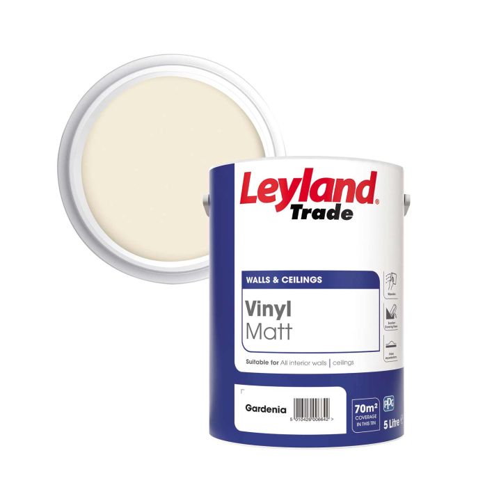 Leyland Trade Vinyl Matt Emulsion Gardenia 5L