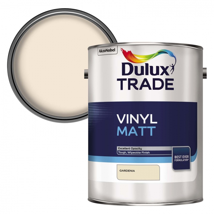 Dulux Trade Vinyl Matt Gardenia 5 ltr