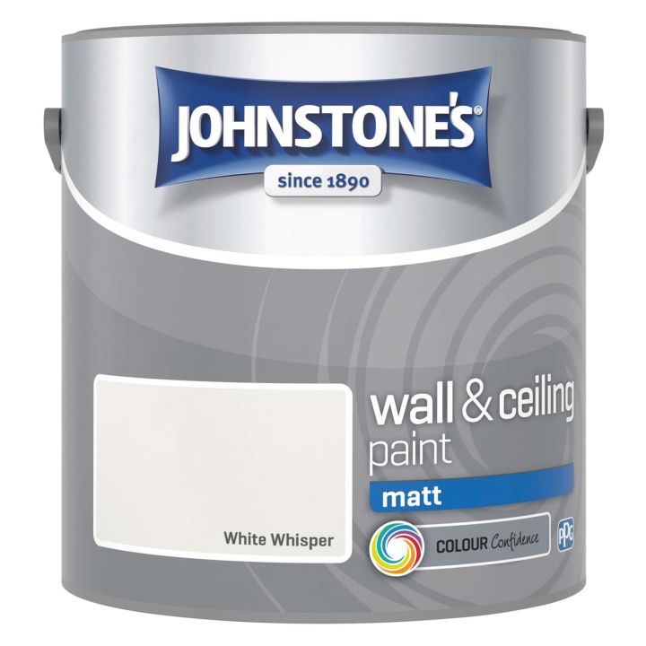 Johnstone's Vinyl Matt Emulsion White Whisper 2.5L