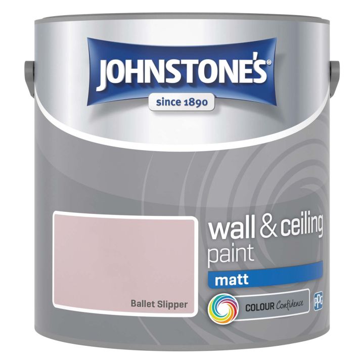 Johnstone's Vinyl Matt Emulsion Ballet Slipper 2.5L