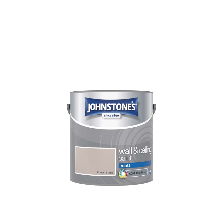 Johnstones Vinyl Matt Emulsion Chapel Stone 2.5ltr Selco
