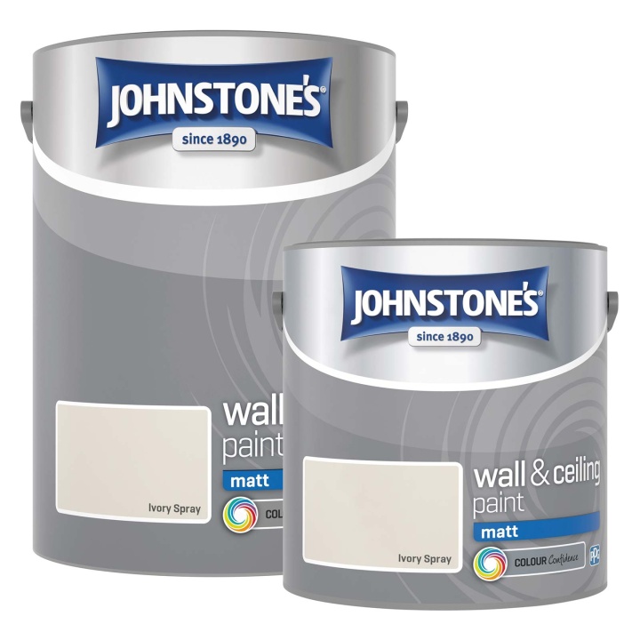 Johnstones Vinyl Matt Emulsion Ivory Spray