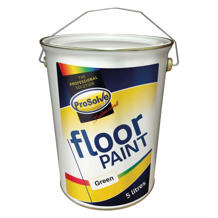 ProSolve Industrial Floor Paint Green 5L