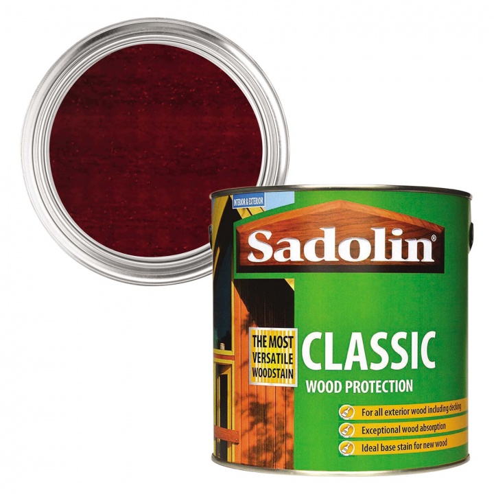 Sadolin Classic Wood Protection Mahogany 2.5ltr
