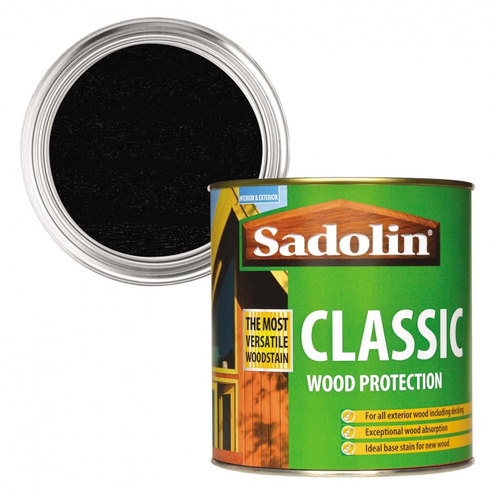 Sadolin Classic Wood Protection Ebony 1ltr
