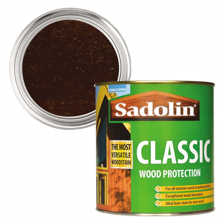 Sadolin Classic Wood Protection Jacobean Walnut 1ltr