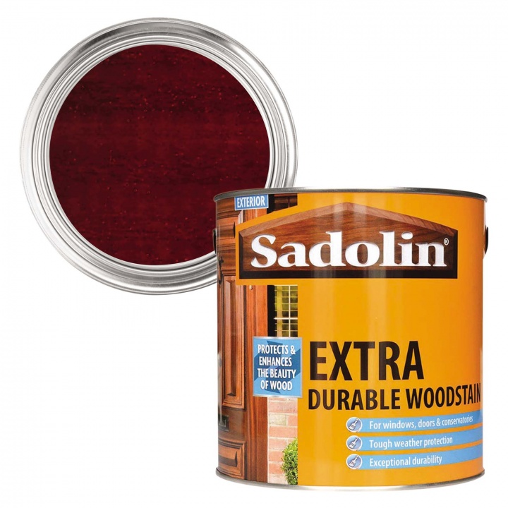 Sadolin Extra Woodstain Mahogany 2.5ltr