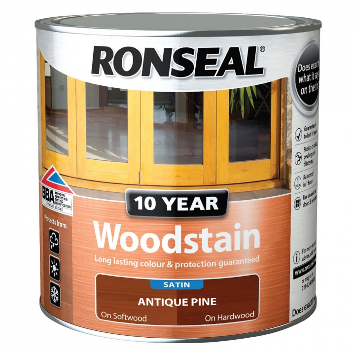 Ronseal 10 Yr Woodstain Antique Pine 750ml