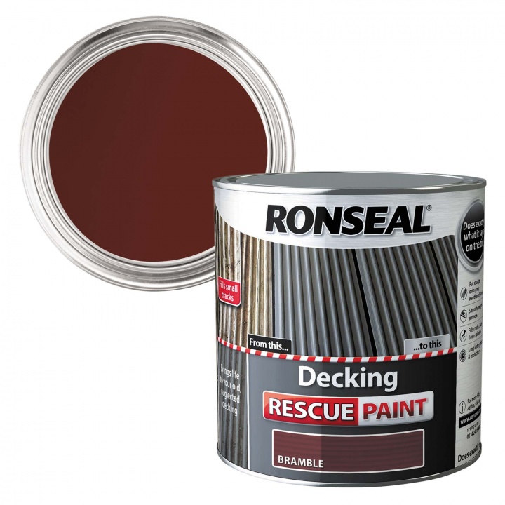 Ronseal Decking Rescue Paint Bramble 2.5ltr Selco
