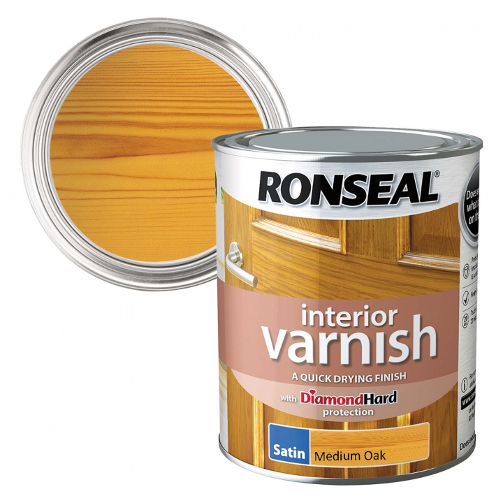 Ronseal Satin Interior Varnish 750ml