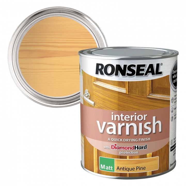 Ronseal Matt Interior Varnish 750ml Selco