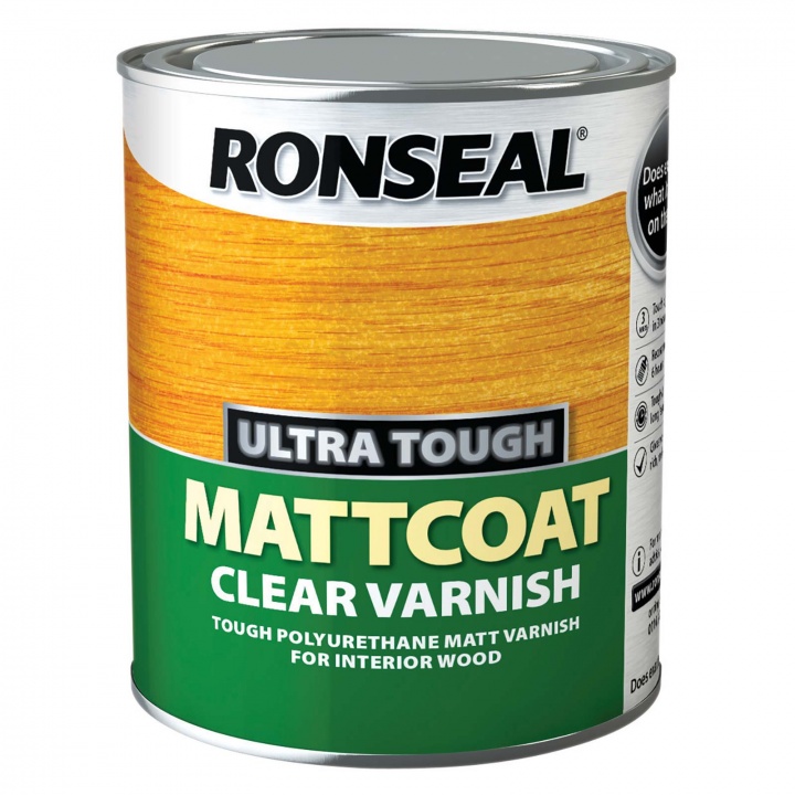 Ronseal Ultr Tough Mattcoat Varnish Clear