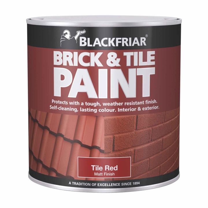Blackfriar Brick and Tile Paint Red 2.5ltr Selco