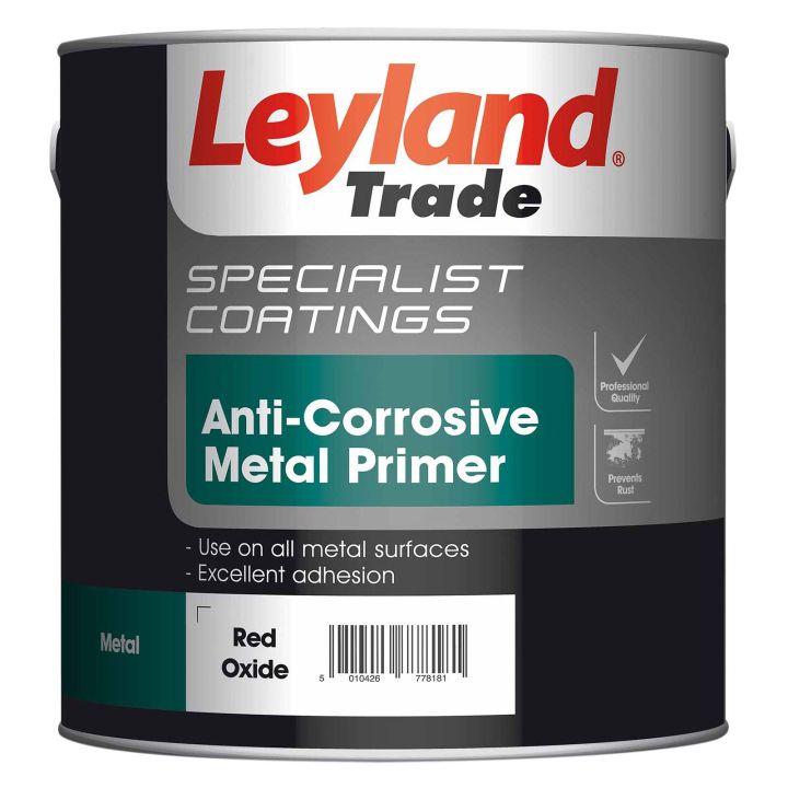 Leyland Anti-Corrosive Metal Primer Red Oxide 2.5L