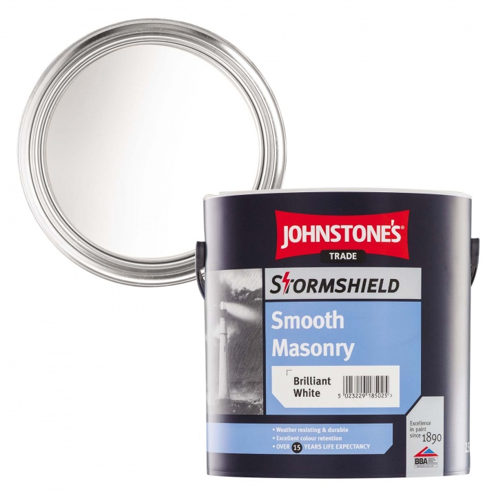 Stormshield Smooth Masonry Paint Brilliant White