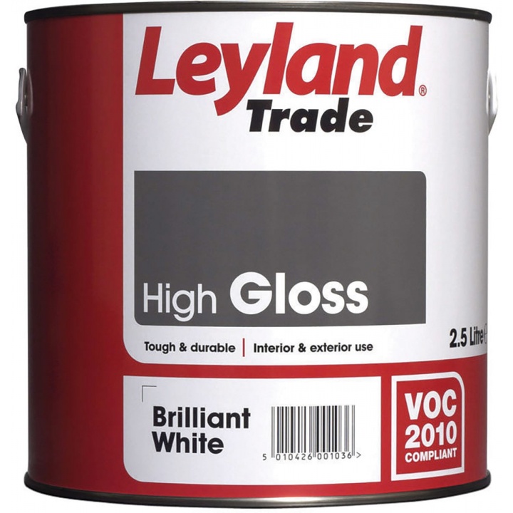 Leyland Trade High Gloss Colour Mixing Base 2.5ltr