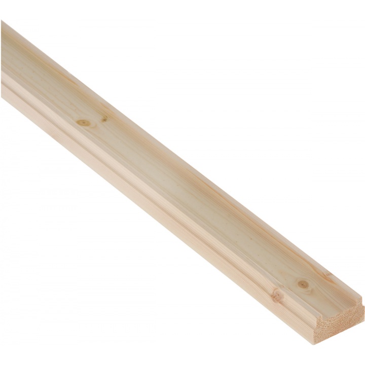 Pine Stair Baserail 32 x 62 x 2400mm (41mm Groove) PEFC