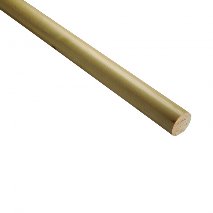 Pine Wall Mounted Handrail 3.6m PEFC