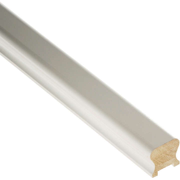 White Primed Stair Handrail 56 x 59 x 2400mm (41mm Groove)