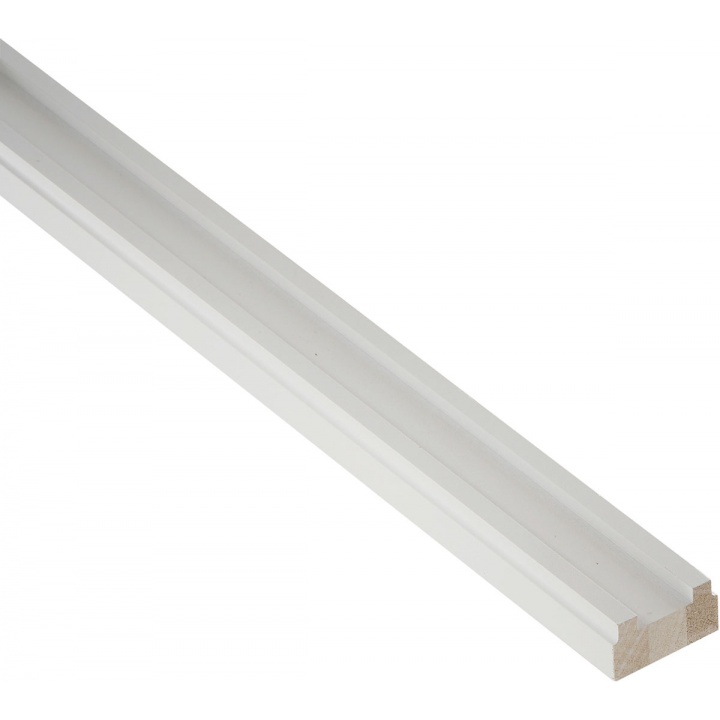 White Primed Stair Baserail 32 x 62 x 2400mm (41mm Groove)