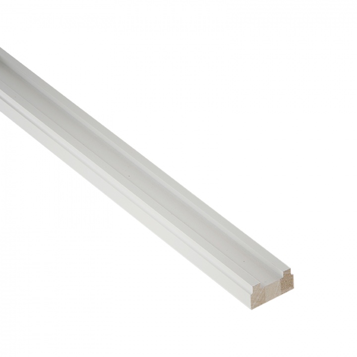 White Primed Stair Baserail 32 x 62 x 4200mm (41mm Groove)