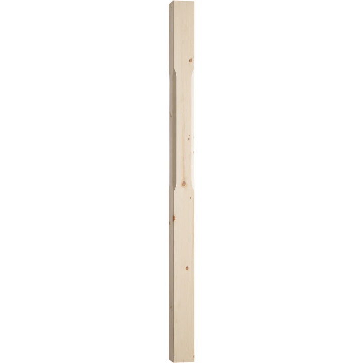 Pine Stop Chamfered Stair Newel 91 x 1500mm FSC®