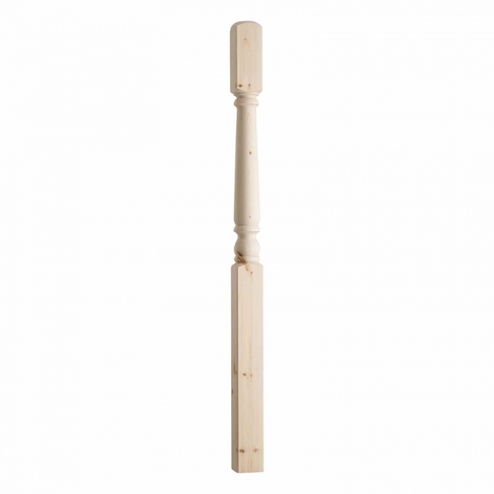 Pine One Piece Stair Newel 230 x 1500mm