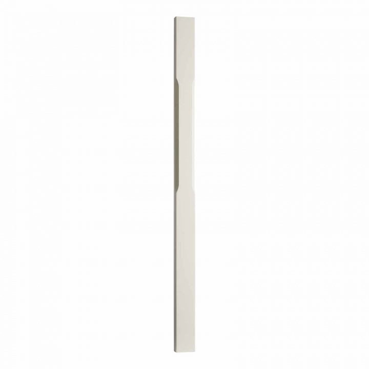 White Primed Stop Chamfered Stair Newel Half 91 x 45 x 1500mm