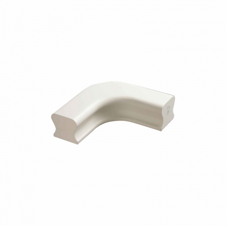 White Primed Stair Level Quarter Turn FSC®