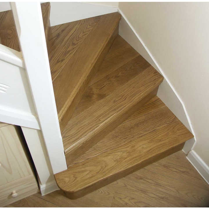 Oak Cladding Pack for Single Winder Stair Tread