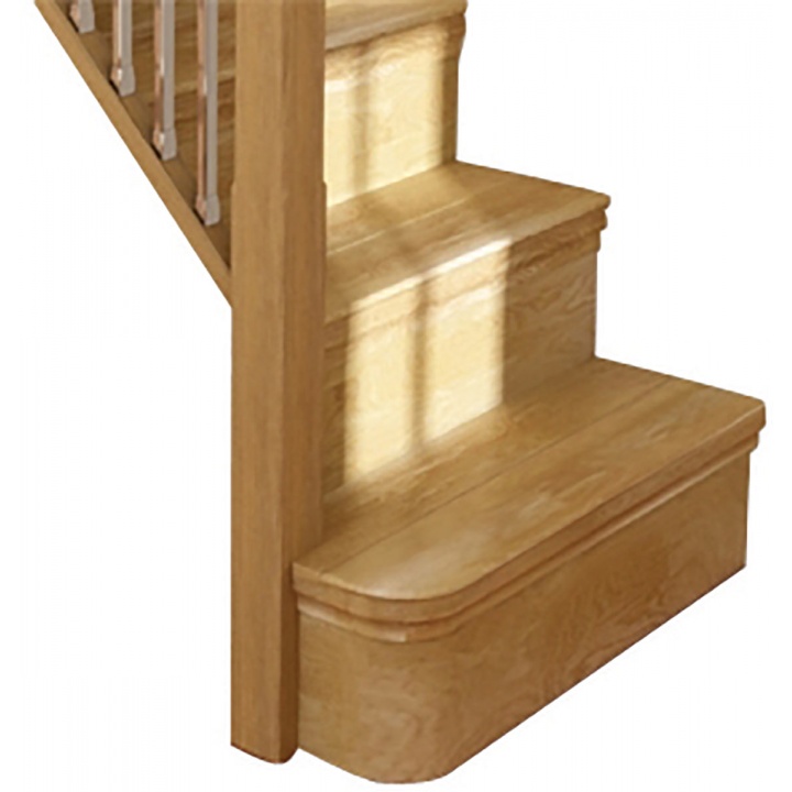 Oak Cladding Pack for Bottom Bullnose Step